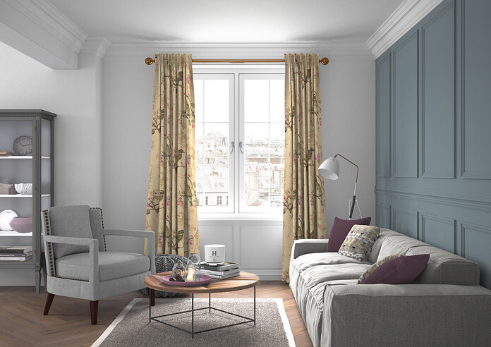 Wonderland, Cream - Made to Measure Curtains - Image 5